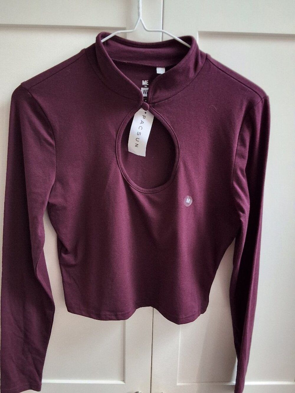 Pacsun Me to We Longsleeve Keyhole Top